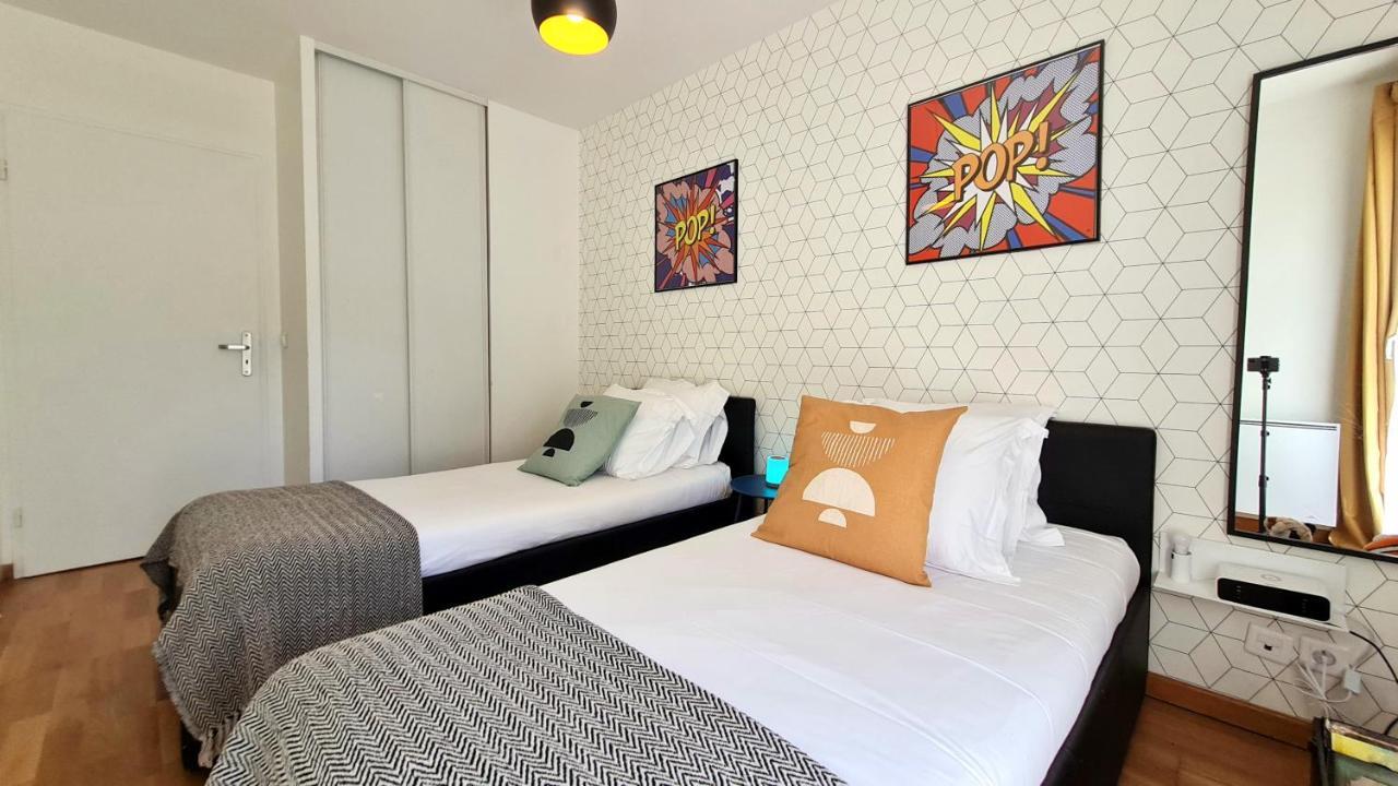 Happy Stay 5 Minutes To Disney - Free Wifi - Parking & Garden มองต์เตฮวา ภายนอก รูปภาพ
